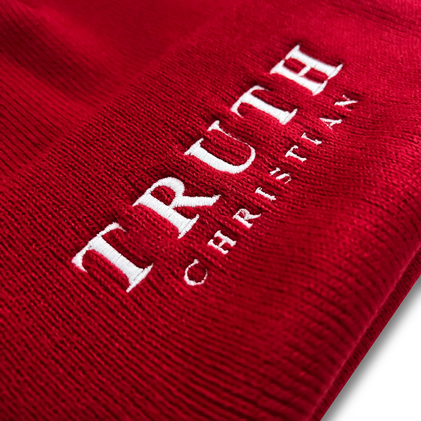 Hot Christian Red Beanie