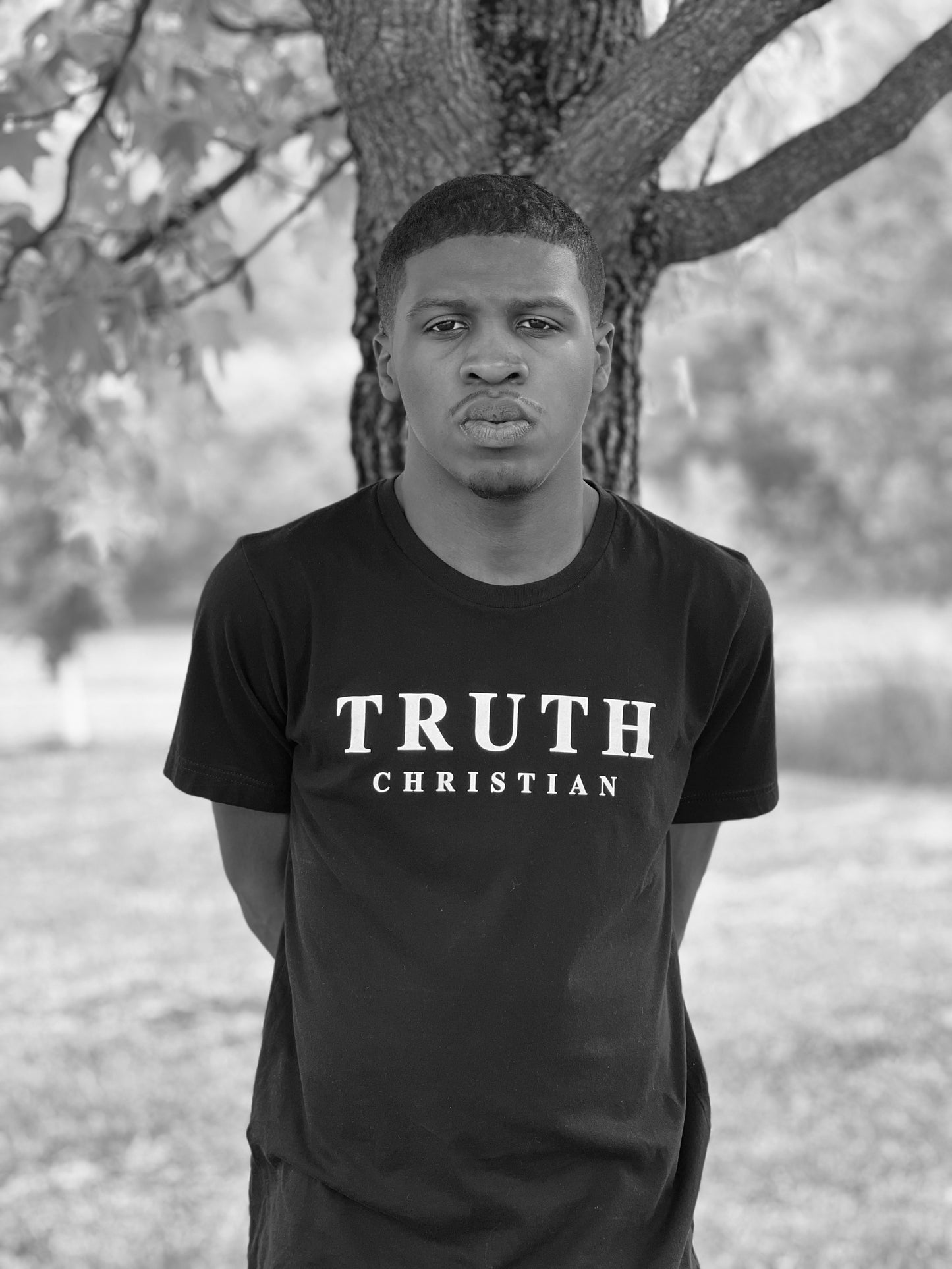 Scripture Black Tee