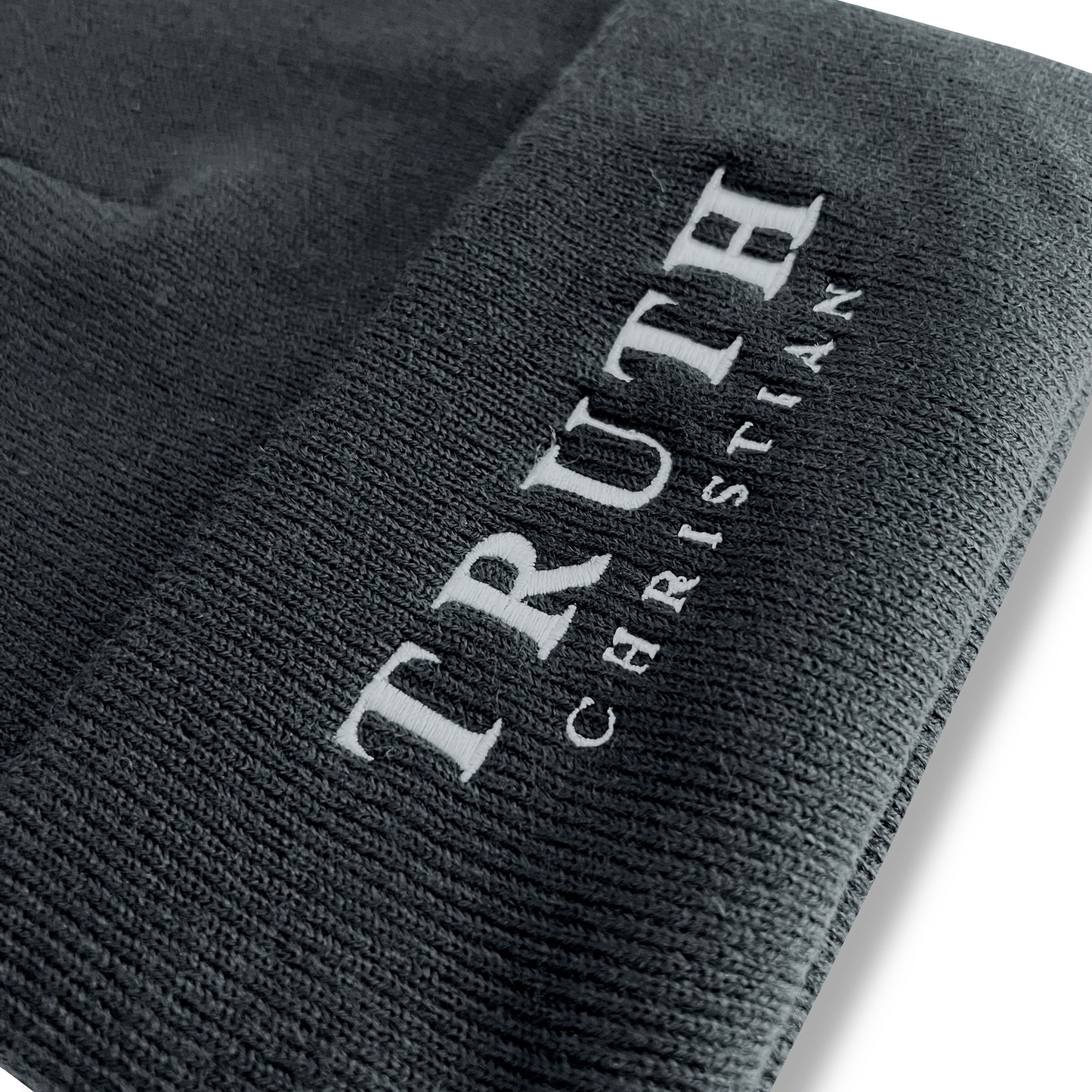Scripture Black Beanie