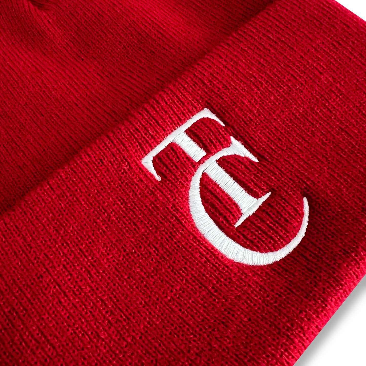 Hot Christian Red TC Beanie