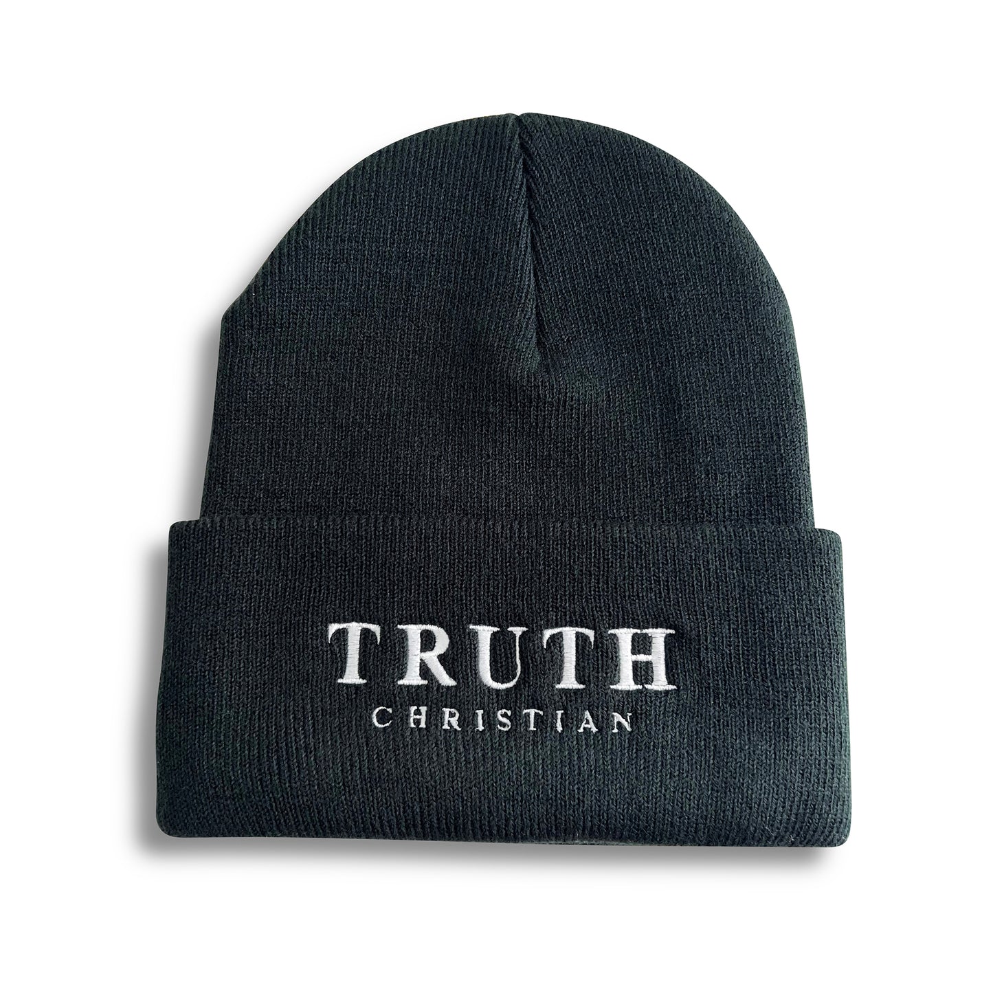 Scripture Black Beanie