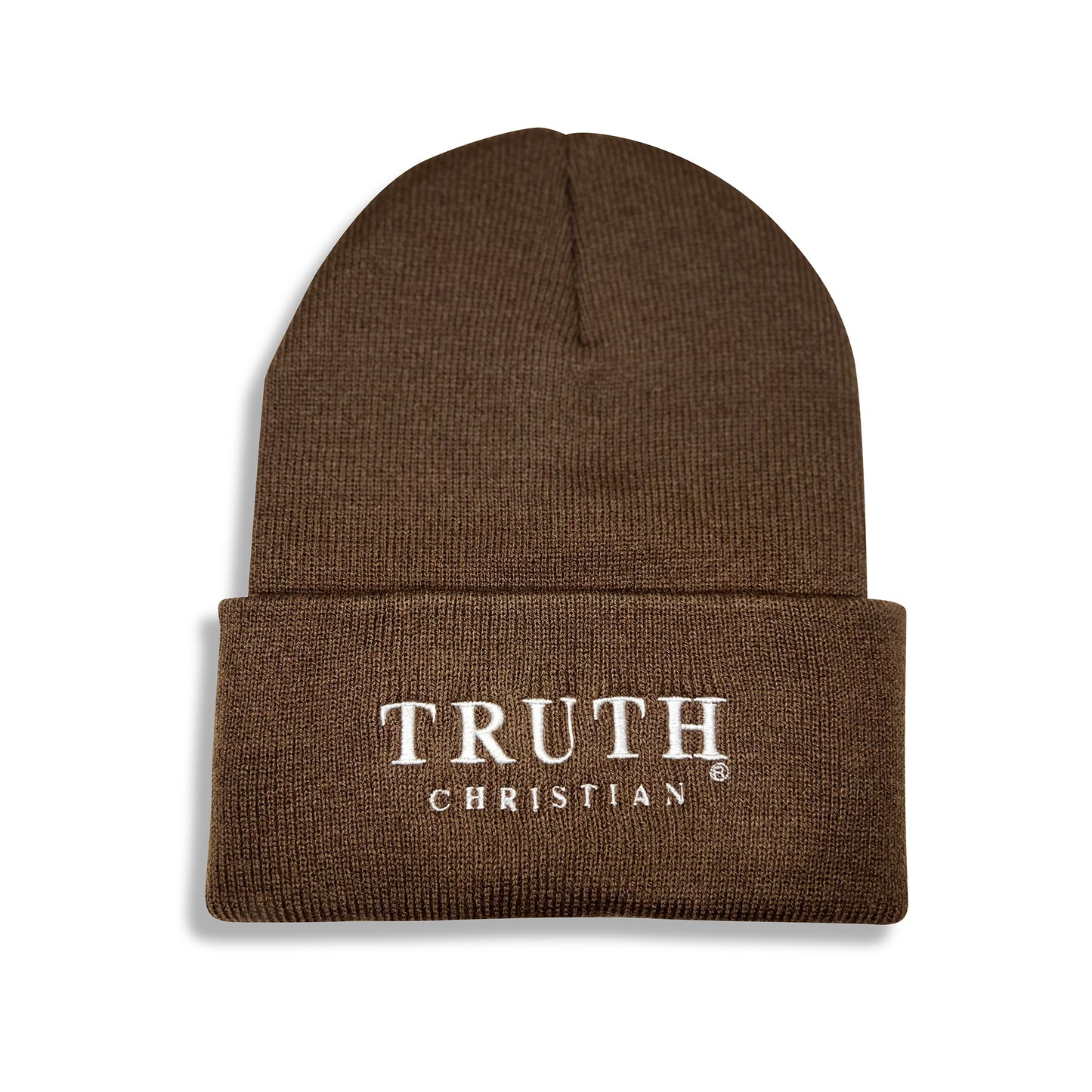 Rooted in Christ Brown Beanie
