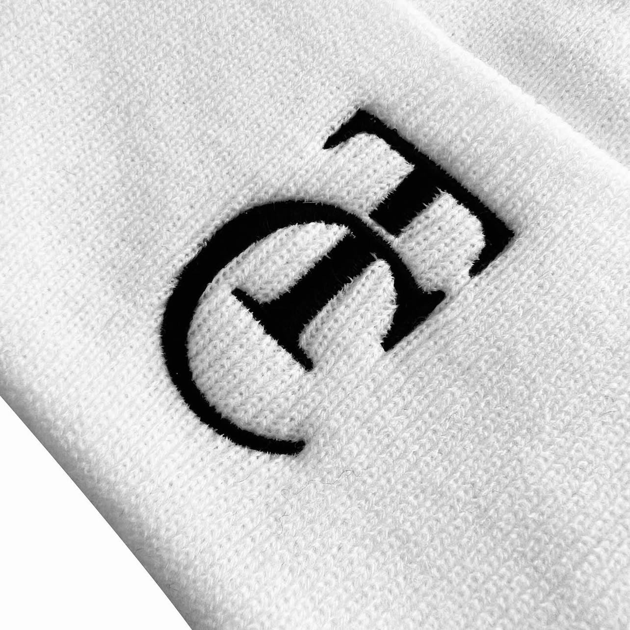 Holy White TC Beanie